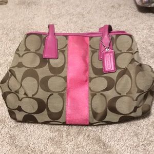 Authentic coach purse